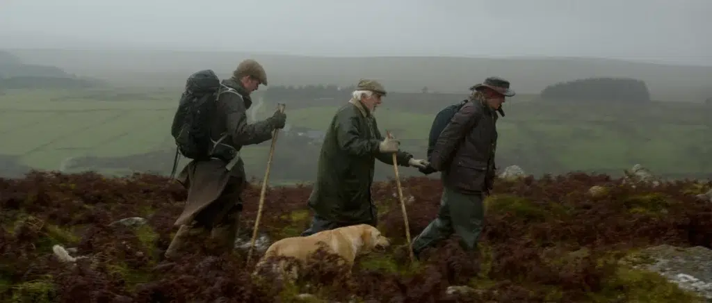 An image of Robin Hanbury-Tenison climbing brown willy for Here Now Films' recent BBC World Documentary.