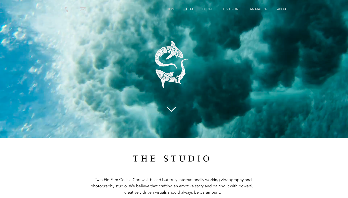 Twin Fin Filmmaker in Cornwall