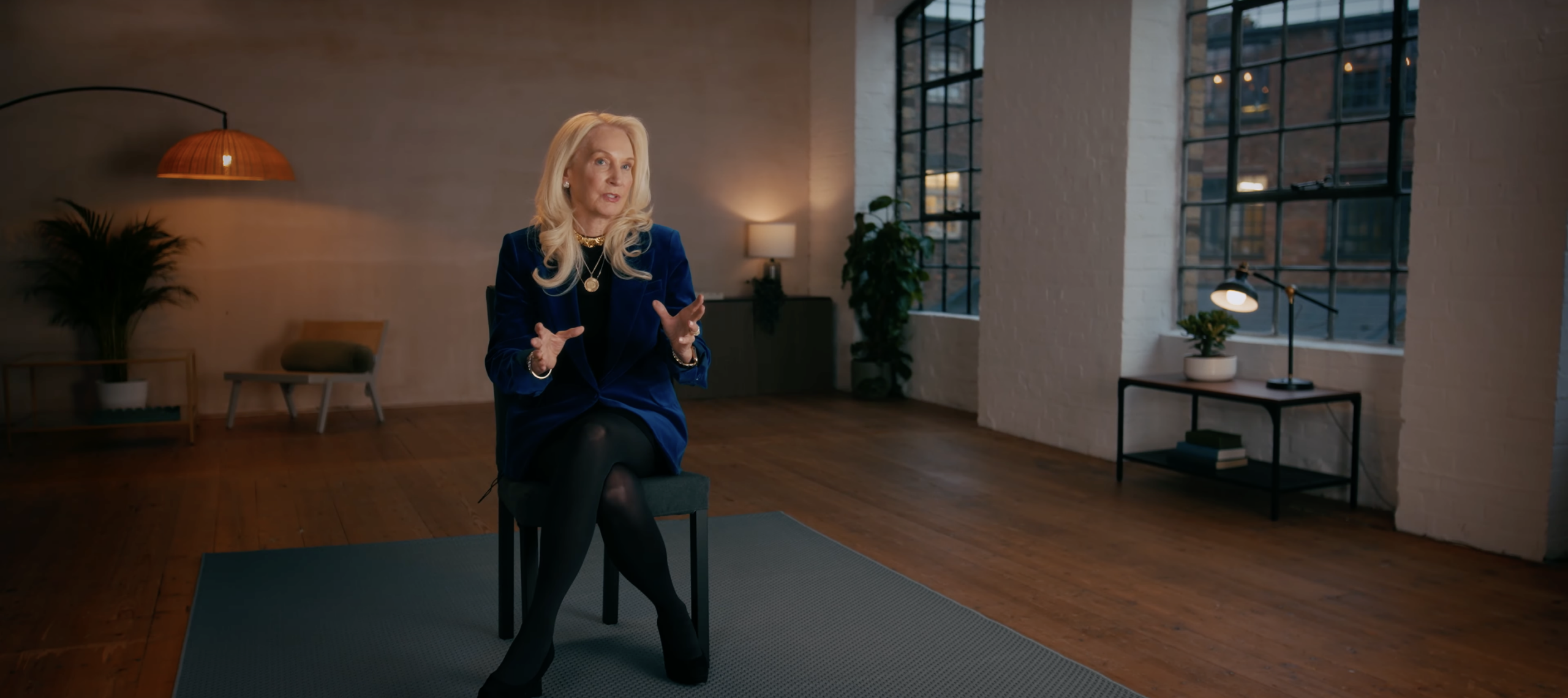 An image of Nancy Curtin - Head of Investments and Chief Investment Officer of AlTi Global - Taken during our recent corporate video production in London.