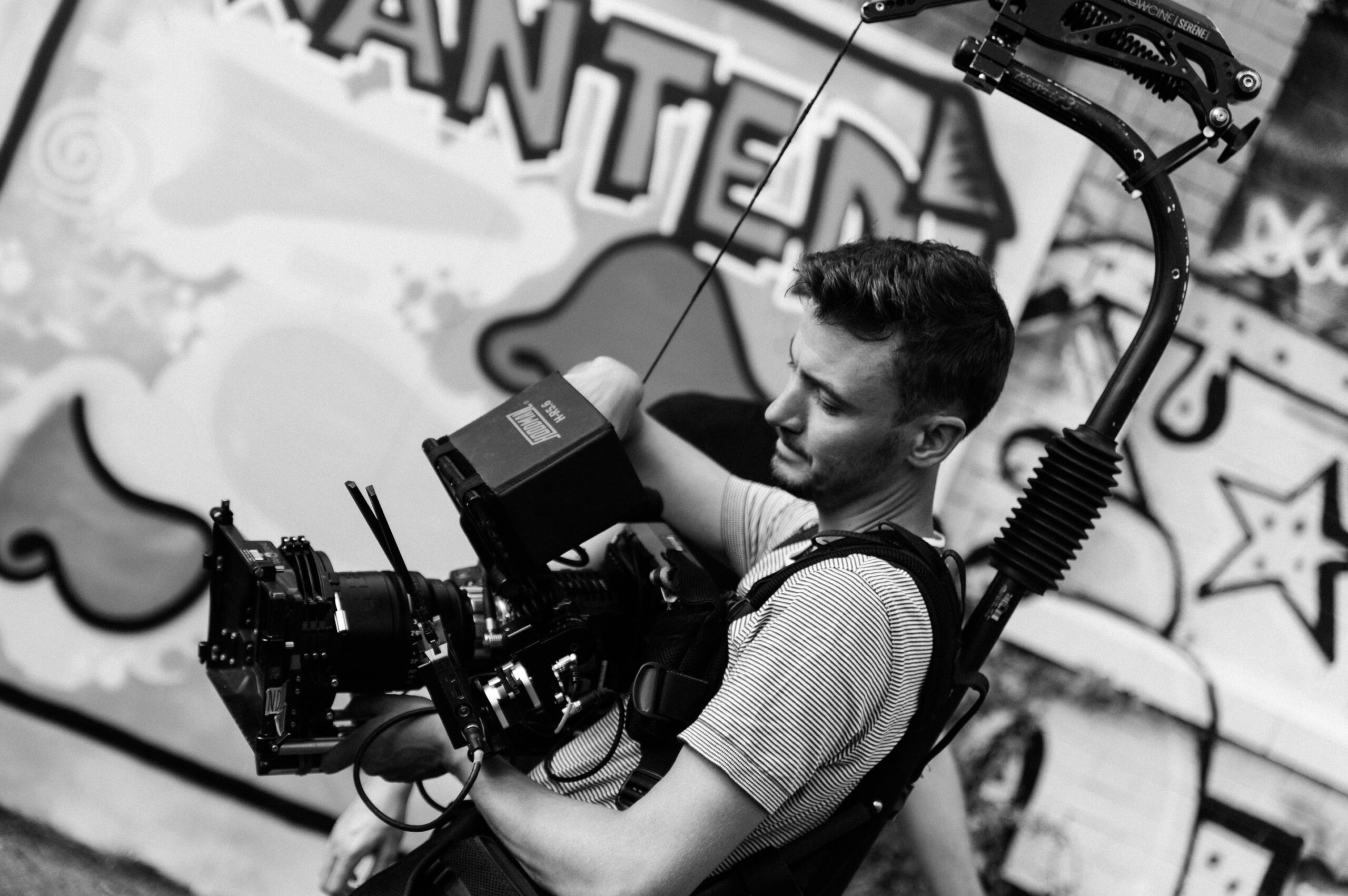 An image of Ted Simpson, a UK based DOP specialising in documentary.