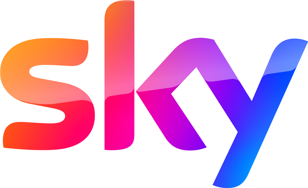 Sky TV Logo for UK TV Advert