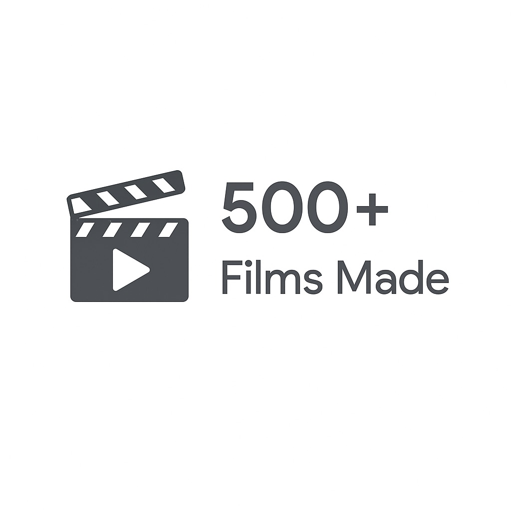 Over 500 video productions made image