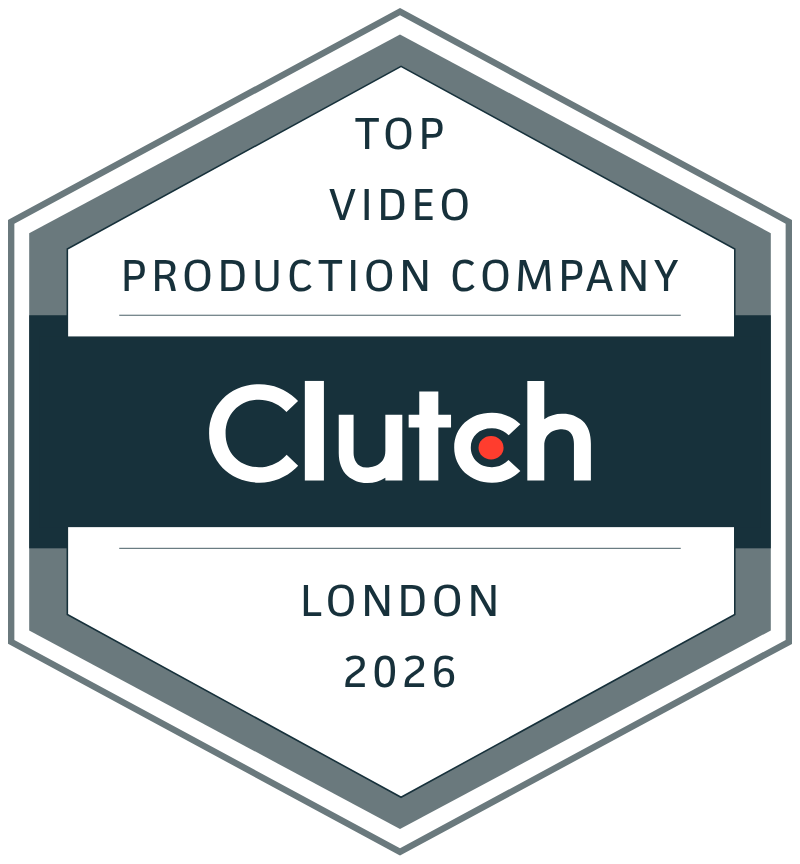 A logo showing 100+ media placements representing how many media placements Here Now Films has earned through their films.