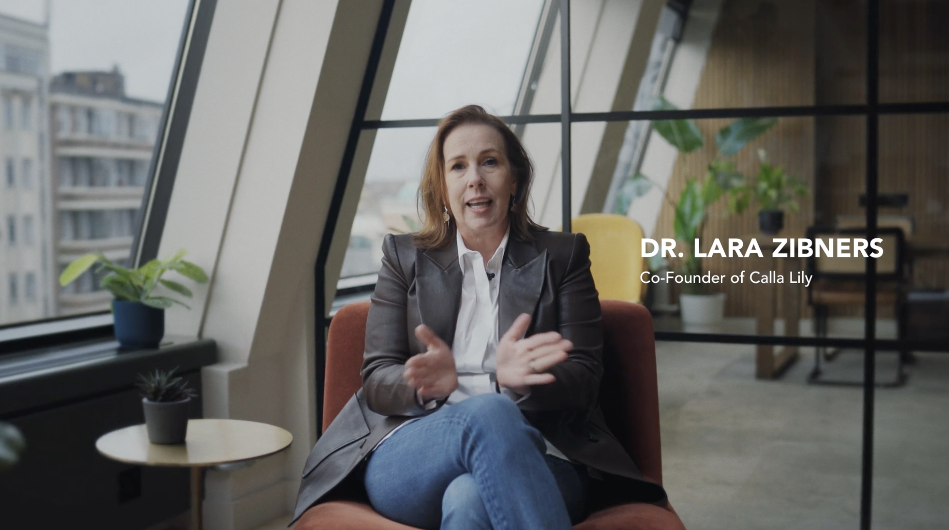 An image of Dr Lara Zibners Co-Founder of Calla Lily