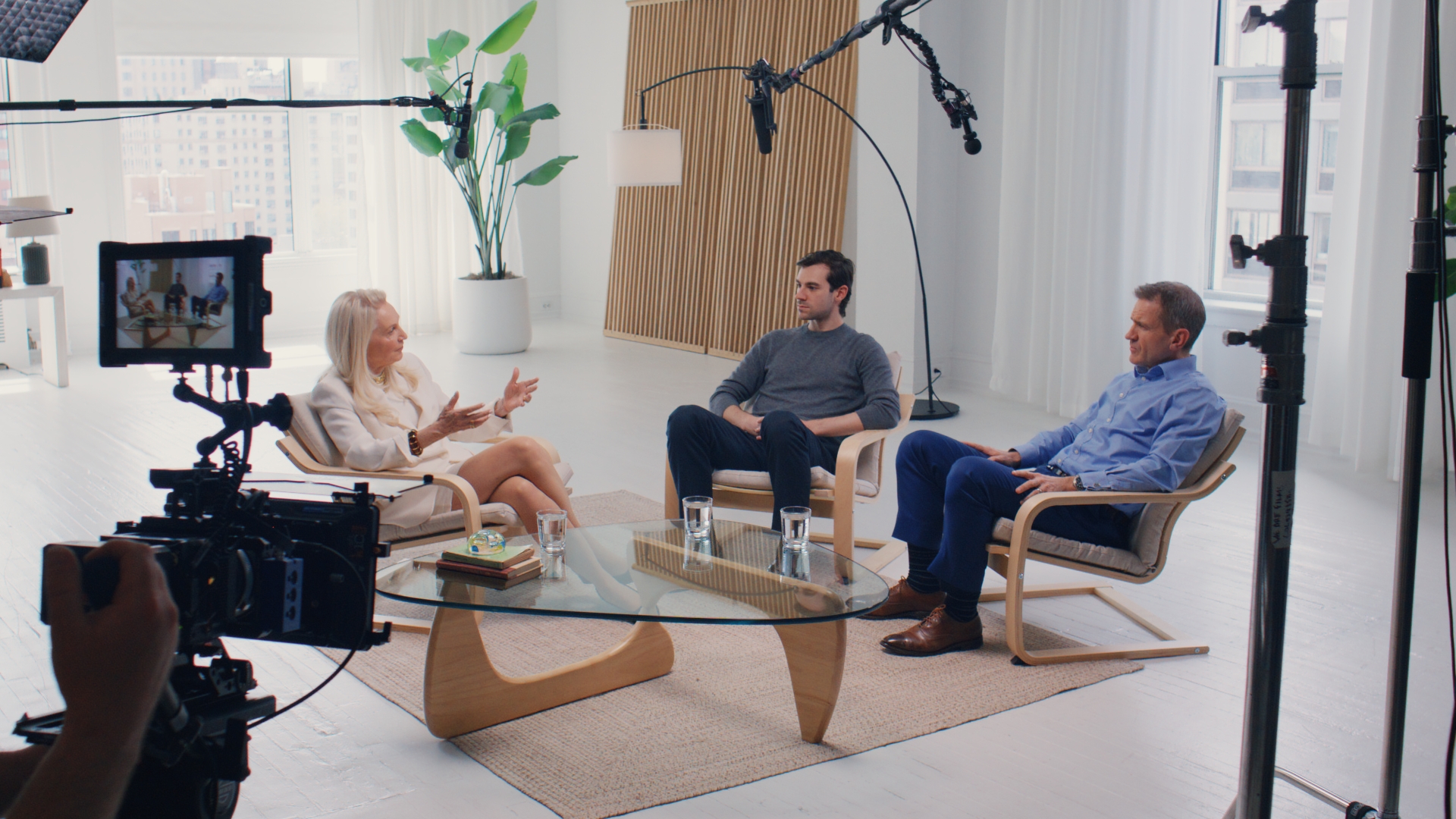 Fireside chat video example