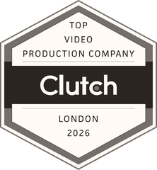 Clutch badge: Top Video Production Company, London 2026